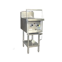 (CE) Équipement de restauration, barbecue au charbon de bois rotatif portable commercial pour l'extérieur