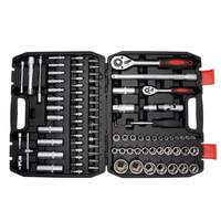 94 pièces en acier CR-V jeu de douilles pour clé à cliquet jeux d'outils à douilles vde outils de réparation automobile