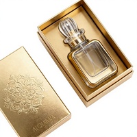 Ensemble de flacons de parfum vides de luxe en gros, 30 ml, 50 ml, 100 ml, flacon pulvérisateur en verre transparent avec emballage cadeau haut de gamme pour cosmétiques