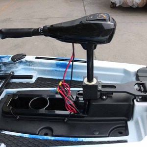 Motor de Arrastre a Pedal VK 46LBS con Barra de Montaje en <span class=keywords><strong>Y</strong></span> para Kayaks Sit-On-Top - Capacidad para <span class=keywords><strong>1</strong></span> Persona, Duradero <span class=keywords><strong>y</strong></span> Ecológico - Product Image 1