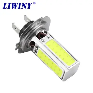 Liviny Led מנורת LED בעוצמה גבוהה H4 HB3 9005 COB 20W 6500k ראש נהיגה יום אור ערפל נורת led לבן ערפל סטיילינג לרכב סופר בהיר