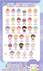 100% Original Amlls, Nuevo Producto, Yaoyao Eleven Xiao E Magic Girl, Minis, Caja Sorpresa, Figuras Amlls, Minis <span class=keywords><strong>de</strong></span> PVC para Decoración - Product Image 6