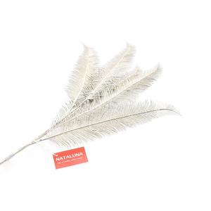 กิ่งขนนกแชมเปญประดับกลิตเตอร์ สูง 82 ซม. - Product Image 1