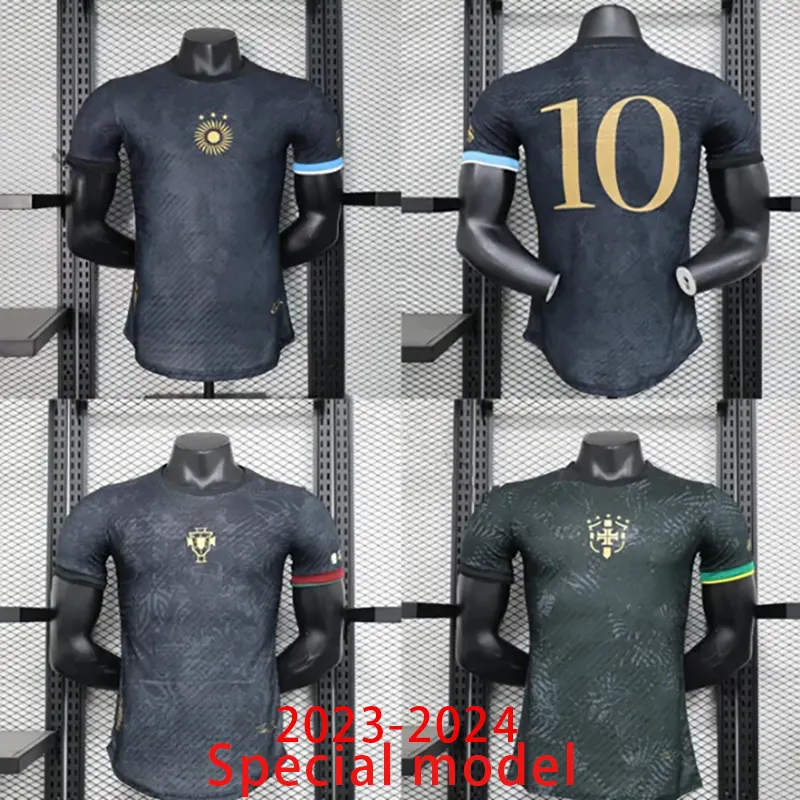 2023 2024 Argentinië Portugal Brazilië Ronaldo De Siu La Pulga Jersey Speciale Messis Voetbalshirt Voetbal Truien Uniformen