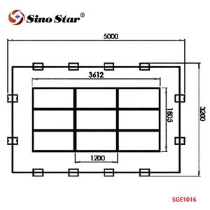 Barre lumineuse led en aluminium pour bricolage, haute luminosité, outils de séparation automatique, outils d'atelier, en aluminium, 100 w, ge1016 - Product Image 2