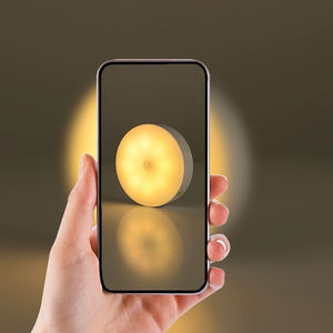 مصباح LED ذكي حديث-مصباح يعمل بالأشعة تحت الحمراء للكشف عن الضوء الليلي لدرجات الدرج والمدخل وغرفة النوم - Product Image 4