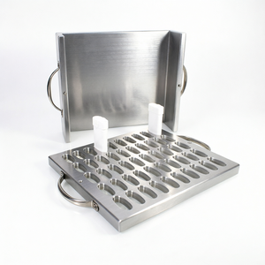 Stampo in alluminio YUNSHAN 30 modello 80 cavità per rossetti, stampo ellittico per stick solare, strumento cosmetico per termoformatura a caldo - Product Image 2