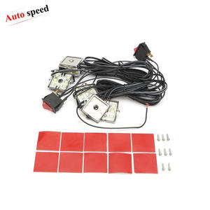 8PCS LED Camion Pickup Lit Lumières Kit, 48 LEDs Camion Cargo Pickup Lit Éclairage Kit avec Interrupteur pour Chevy <span class=keywords><strong>Silverado</strong></span> - Product Image 2