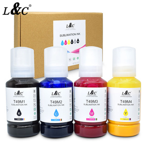 T49M T49M1 T49M2 T49M3 T49M4 Botellas de tinta de tinte compatibles Premium Tinta De sublimación para impresora <span class=keywords><strong>Epson</strong></span> <span class=keywords><strong>SureColor</strong></span> <span class=keywords><strong>SC</strong></span> F570 <span class=keywords><strong>F170</strong></span> - Product Image 2