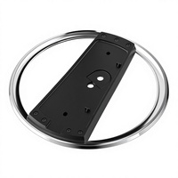 Support de console de jeu sans fil de haute qualité en alliage d'aluminium mince noir pour une conception antichoc, stockage vertical PS5
