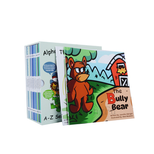 Impresión Bajo Demanda de Libros de Tapa Blanda Sin Pedido Mínimo, Juego de 26 Libros del Alfabeto para Niños <span class=keywords><strong>con</strong></span> Encuadernación Perfecta y Estuche Protector, Servicio de Impresión - Product Image 1