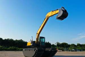 Excavadora Anfibia de 16 Toneladas XE160SL de China, Excavadora de Dragado, Largo Alcance, Máquina para Trabajos en Pantanos - Product Image 4