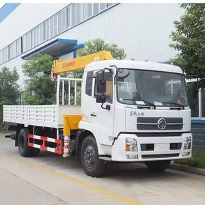 Gran Venta de camión Dong Feng Crane4x2 8t grúa montada en camión grúa hidráulica articulada grúa montada en camión - Product Image 3