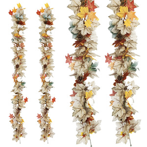 Lụa Nhân Tạo hình trái tim lá trang trí cho các dịp lễ hội tự nhiên-Tìm kiếm hoa cây cho ngày Valentine của Trung Quốc mới - Product Image 1