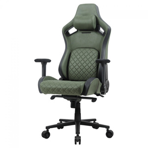 Silla de Juego Ergonómica de Diseño <span class=keywords><strong>Cougar</strong></span> con Respaldo Alto Ajustable, Silla de Oficina Reclinable Económica con Reposapiés - Product Image 1