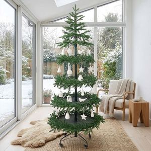 Étagère pour sapin de Noël avec roulettes, en matériau PE. - Product Image 3