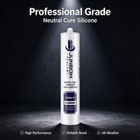 Scellant silicone neutre JUNBOM 961, résistant aux intempéries et imperméable, pour joints de fenêtres, portes et construction, fourniture d'usine.