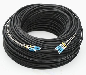 Fiber Optic <b>Patch</b> Cord LC Connector SCAPC FC ST Single Mode G652D 5.0mm TPU Black <b>Cable</b> G657A2 Outdoor Drop <b>Cable</b> - Product Image 5