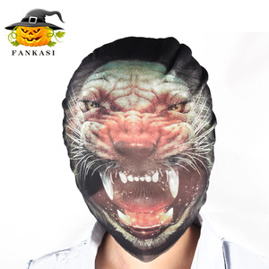 Máscara facial de Halloween con diseño de calavera aterrador para accesorios de fiesta de disfraces - Product Image 2