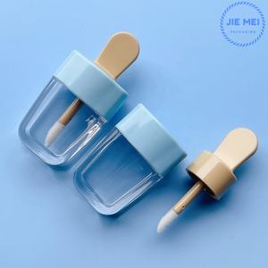 JIE MEI Stock Ice Cream เปล่าเปล่าลิปกลอส,เครื่องสำอาง DIY น่ารักหลอดลิปเคลือบขวดสำหรับเด็ก - Product Image 4