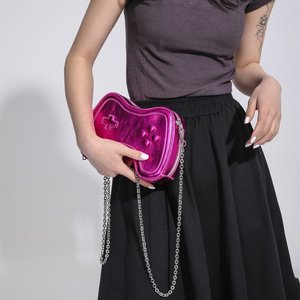 Borse a tracolla Creative da donna in pelle sintetica a forma di Console per <span class=keywords><strong>giochi</strong></span> da donna con catena a tracolla borsa a forma di borsa per ragazze - Product Image 3