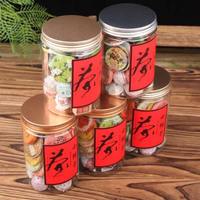 OEM 30 Soorten Bloemen Fruit Thee Cake Set Privé Label Gemengde Rijpe Puer Witte Zwarte Yunnan 200g Geschenkdoos Wellness