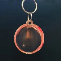 Бамбуковый брелок Millantech NFC RFID из дерева