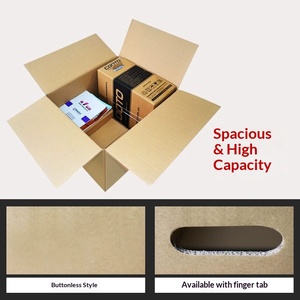 Heavy Duty Moving <b>Boxes</b> for FBA Shipping, Storage & Organization Wholesale Custom <b>Large</b> Packing Cartons - Product Image 2
