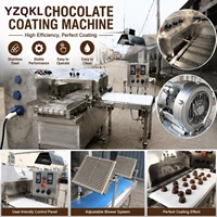 Machine de traitement du chocolat, équipement de production de chocolat enrobé, machine de fabrication alimentaire