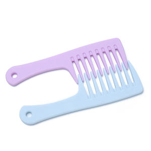 N + 1 nuovo pettine in arrivo a dente largo in ABS vendita calda vari colori pettini per capelli compatti antistatici - Product Image 4