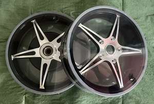 เหมาะสำหรับดุม<span class=keywords><strong>ล้อ</strong></span>รถมอเตอร์ไซค์เวสป้า 150 ขนาดเส้นผ่านศูนย์กลาง 12 นิ้ว กว้าง 3.0 นิ้ว สำหรับ<span class=keywords><strong>ล้อ</strong></span>อะลูมิเนียมแบบดัดแปลง - Product Image 2