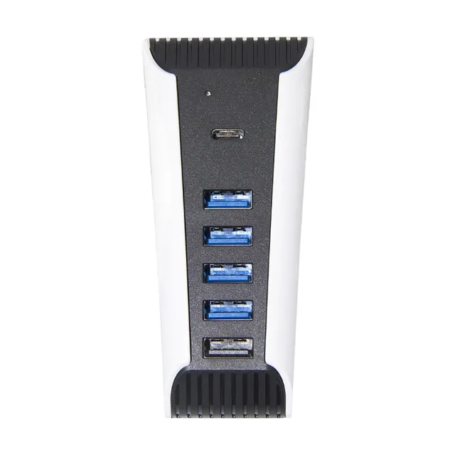New USB Hub 1 to 5 USB2.0 Splitter Expander HUB Adapter 5 Ports for PS 5 PS5 Console PlayStation PS5 Game Host Accessories