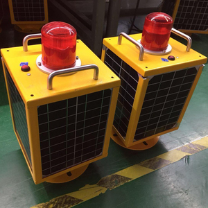 Luz de Obstrucción para Turbinas Eólicas, Funcionamiento del Anochecer al Amanecer y Fotocélula Automática, Luz de Aviación Solar Roja de Baja Intensidad FAA L810 - Product Image 6