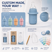 Botol Susu Silikon Bayi Set Botol Susu Anti Kolik Botol Susu Bayi Silikon Botol Susu Bayi Baru Lahir