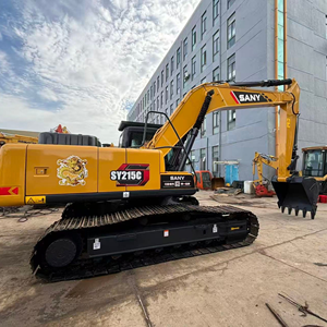 Excavatrice sur chenilles Sany Sy215C d'occasion de 21,5 tonnes, excavatrice Sany215H, matériel de terrassement d'occasion, marque chinoise - Product Image 3