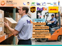 Expédition express internationale de la Chine vers les États-Unis/UE/CA/AU expédition porte à porte expédition de fret DHL FedEx UPS logistique d'expédition aérienne