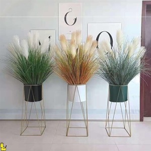 Plantas Artificiales de Hierba de Junco en Macetas para Decoración de Interiores, 150 cm, 5 pies, Venta al por Mayor - Product Image 1