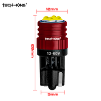 Ampoule LED T10 W5W CANBUS Super Lumineuse 12V 24V pour Éclairage Intérieur de Voiture, Plaque d'Immatriculation et Lampe de Lecture