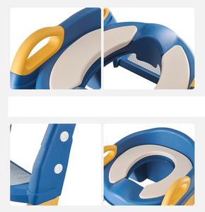 Asiento de silla de entrenamiento <span class=keywords><strong>para</strong></span> orinal de bebé de alta calidad, taburete de <span class=keywords><strong>escalera</strong></span>, asiento de inodoro <span class=keywords><strong>para</strong></span> niños, <span class=keywords><strong>WC</strong></span> interior, asiento de entrenador de inodoro plegable <span class=keywords><strong>para</strong></span> bebé - Product Image 4