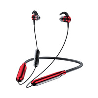 Mgitec Earphone Nirkabel Neckband Terlaris untuk 5.3 dengan Bahan Karet dan Tahan Air