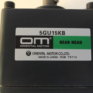 มอเตอร์ควบคุมความเร็ว Oriental Motor รุ่น 5RK90RGU CFP 90W 200V เฟสเดียว ผลิตในประเทศญี่ปุ่น - Product Image 3