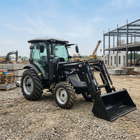 COC-Zertifizierter 75 PS Frontlader-Traktor für die Landwirtschaft