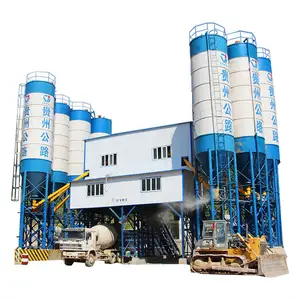 Factory Manufacture CE/ISO Certification 180m3 More Wear-resistant HZS180 Concrete Batching Plant Ready Mixed Price