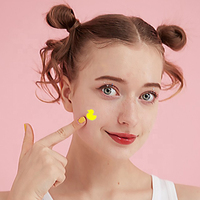 Vente en gros de patchs contre l'acné hydrocolloïde 12 points canard jaune mignon Patch pour les soins de la peau