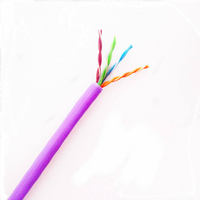 CAT5E UTP 24AWG Cable de comunicación Transferencia de datos confiable y red CAT5E UTP 24AWG Cable de red industrial