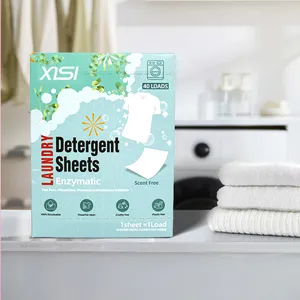 New Trending Plant Extract Based Biodegradable Eco-strips Laundry Detergent Sheets