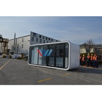 Capsule Hôtel Bureau Apple House Conteneur Cabine Maison Kit Pommes Magasin 40ft Mobile 2024 Pod Pods Espace
