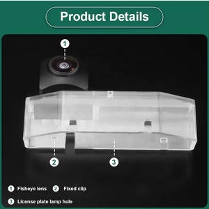 Greenyi กล้องถอยหลังรถ170องศา HD AHD สำหรับ <span class=keywords><strong>MAZDA</strong></span> 6 Mazda6 Ruiyi <span class=keywords><strong>RX</strong></span>-8 Atenza 2007-2013 1920x1080P สมดุลแสงสีขาวอัตโนมัติ - Product Image 3