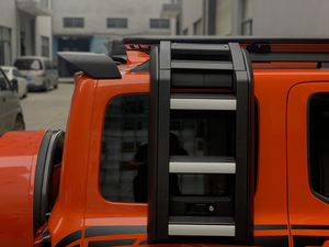 Suku cadang otomotif tangga aluminium teleskopik hitam sisi tangga baja tahan karat untuk tangki 2023 tangga 500 - Product Image 4