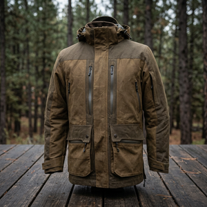Nuevas Chaquetas de Invierno Cálidas e Impermeables de Neopreno para Hombre, con Diseño Estampado, Populares y a la Moda - Product Image 3